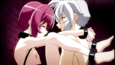 Chained young anime boy gets his virgin asshole fucked