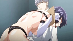 Captive anime coed with bigboobs and gags brutally fucked