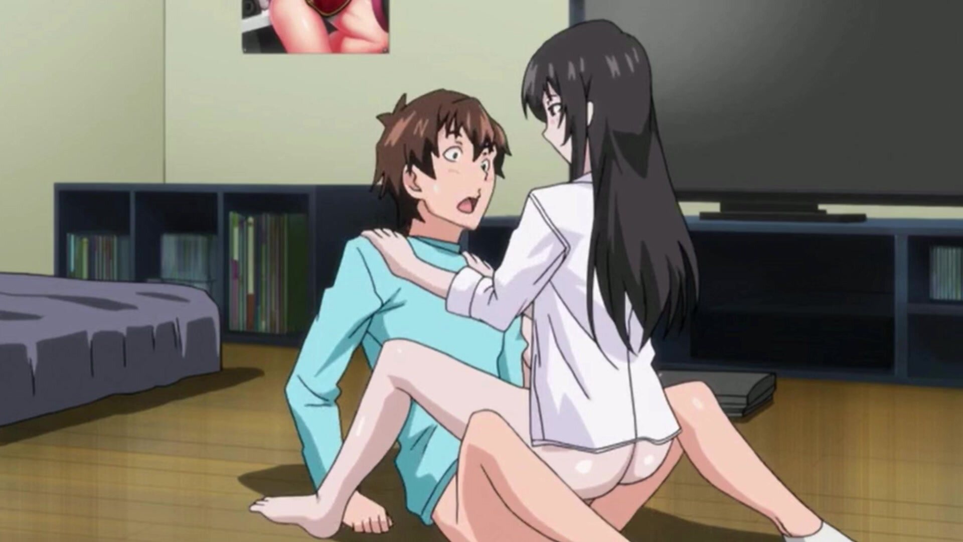 Shy Anime Lesbian Porn - Shy School Boy Gamer Fucks Blazing MILF - Hentai Uncensored - pornwhite.com
