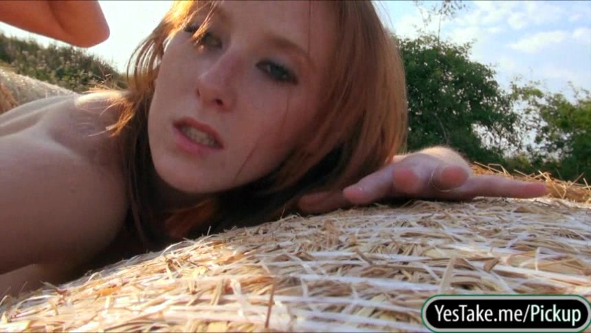 Slim redhead Linda Sweet fucked for cash